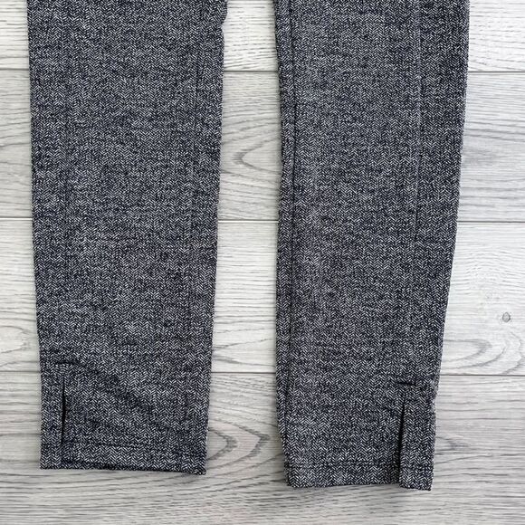 Athleta Women Size XS Gray Herringbone Mercer Pullon Tights Leggings Pockets Gym - Picture 10 of 11